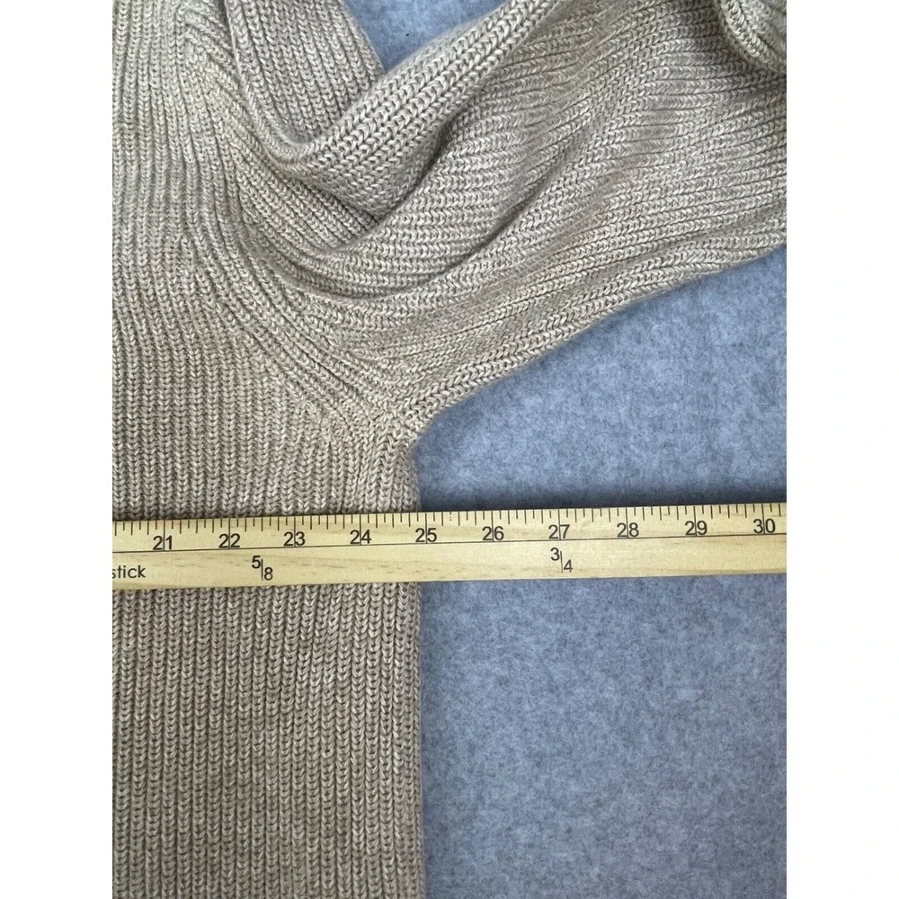 Eddie Bauer Sweater Men's 2XLT Brown 1/4 Button Pullover Crew Neck‎ Long Sleeve - Picture 8 of 9